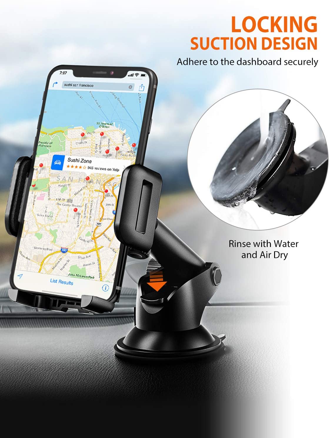 Mpow CA032E Car Phone Holder